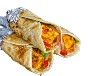 Paneer tikka Roll