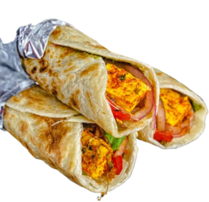 Chilly Paneer Roll(Wheat ROTI)
